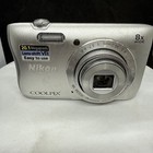 Lot Of 2 Nikon Coolpix Digital Cameras     A10   L27     For Parts Or Repair Only