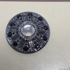 Lindsay Phillips Rosalie Shoe Snaps White And Black Rhinestones Nwt