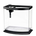 Led Mini Aquarium Kit With Smartclean Technology 2 5 Gallon Black