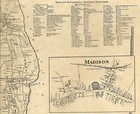 Madison Rockland Hammonasset State Park Ct 1868 Map With Homeowners Names Shown