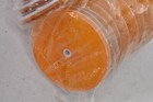 Lot Of 20 Front Reflectors 3  Round Trailer Lights Amber W Screws Gate Post