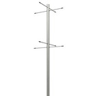 Purple Martin Gourd Rack And Pole  Kit Holds 8 Gourds  4 Over 4