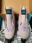 Sure Grip Boardwalk Lavender Suede Roller Skates Size 5 Fits Womens 6-6 5