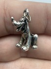 Disney Sterling Silver Pluto Charm 1950s Vintage Mickey Mouse   Friends 5 6g
