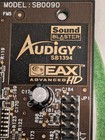 Creative Sound Blaster Audigy Platinum  Sb0090 Pci Sound Card Tested Working
