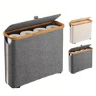 Toilet Paper Bin  Toilet Paper Basket With Lid  The Ultimate Bathroom Organizer