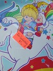 Vintage Rainbow Brite Hallmark 8 Pack 7 Inch Paper Plates Birthday Sealed