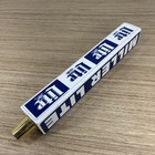 Vintage Miller Lite Beer Tap Wood 4-sided Blue   White Bar Tavern