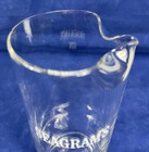 Vintage Seagrams Gin Martini Mixing Glass pitcher Barware Strong Graphic