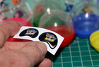 2025 Nashville Kats Arena League Vending  decals  And Football Gumball Helmets
