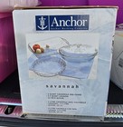 Vintage 2000 Savannah Glass Baking Set Nib 4pc Original Box Anchor Hocking