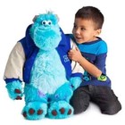 Large Disney Pixar Monster Inc University Sulley Sully Stuffed Plush Toy
