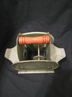 Vintage Nestor Johnson Card Shuffler Metal wood Hand Crank Made In Chicago