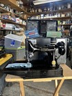 Vintage Singer Featherweight 221 Sewing Machine W  Case   Accessories