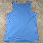 Adidas Mens Large Blue New York City Fc Mls Soccer Logo Climalite Tank Top Nwt