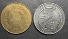 Canada Nova Scotia Lot Of 2 Tokens Joseph Howe 1986 Confederation 1967 