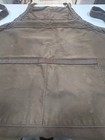 Work Apron Heavy Duty With Leather Trim For Men See Pics