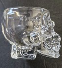 Set Of 12 Crystal Head Vodka Clear Glass Skull Shot Glasses Nib Plus Beanie Hat