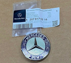 Front Hood Emblem Fit For Mercedes-benz Classic Flat Laurel Wreath Decal Badge   