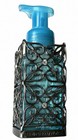 Bath   Body Works Heart Nickel Rhinestone Metal Foaming Soap Holder Sleeve