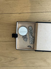Vintage Silver-plated Vanity Set  Mirror And Comb Holder  Denmark  1940-1950