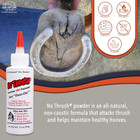   No Thrush Dry Powder Treatment For Horses - Wound Care  Scratches  Rain Rot  M