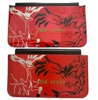 New Replacement Part A e Cover shell housing For Nintendo 3ds Xl Ll Red
