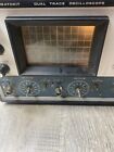 Heathkit Dual Trace Oscilloscope Model Io-4510  untested power On 