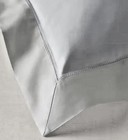 Ralph Lauren Home Organic Cotton Sateen Border Euro Sham White Parchment 26 26 