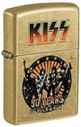 Zippo Windproof Lighter With The Group Kiss  50 Years  46738  New In Box