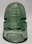 Cd 143 G n w  Tel Co 020  Green Glass Insulator