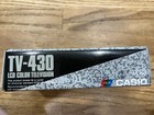 Vintage Casio 2-inch Lcd Pocket Color Television Model Tv-430  Clean Box