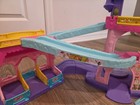Clean Fisher-price Little People Disney Princess Klip-klop Castle Working Read