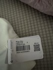 Lululemon Align Wireless Pullover Sports Bra White Solid Logo Womens S