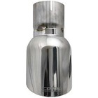Corsa Tk009 Single Universal 3 0in Inlet   4 5in Outlet Polished Pro-series Tip