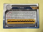 2019 Bowman Chrome Draft C  J  Abrams 1st Bowman Rc Washington Nationals  bdc-85
