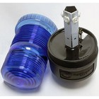 Railhead Gear M490-led B Warning Strobe  Blue  Led  120vac