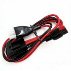6-pin 12awg Power Cord For Kenwood Ts-430s Ts-440s Ts-450s Ts-850s W power Poles
