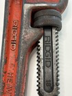 Ridgid Heavy Duty Red 18 Inch Pipe Wrench Steel The Ridge Tool Made In Usa