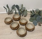 Vintage French Ceramic Salt Cellars