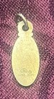 Vintage Mason   Dixon Lines Trucking 1 10 Gf Gold Filled Charm Pendant In Box
