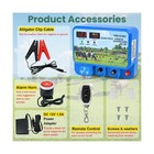 15 5j Electric Fence Charger  15 5 Joules 600 Acres  Ac Dc 2 In 1 Powered Sup   