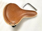 Beautiful Restored 1930s Troxel Usa Antique Long Spring Bicycle Saddle Elgin Etc