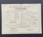 1945 Ww2 British Army Ensa Calcutta India Garrison Theatre - Gaslight-