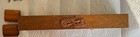 Singer Treadle Sewing Machine Cabinet Flip Out Center Drawer Oak With Brackets
