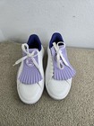 Nwot G fore Gfore G4 Kiltie G 112 Womens 6 5 White Purple Golf Shoe Sneaker