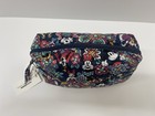 Vera Bradley Disney Mickey And Friends Floral Cosmetic Bag  Brand New