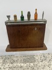 Vintage Art Deco Harris Dunn Wonder Bar Set Cocktail Picks Sticks