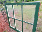 Original 1925 Vintage Wood Window Sash 6 Pane Glass 29 3 4  X 31 1 4  Salvage