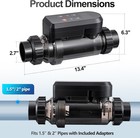 Salt Water Pool Chlorinator System For Above   In-ground Pools Up To 25 000 Gal
